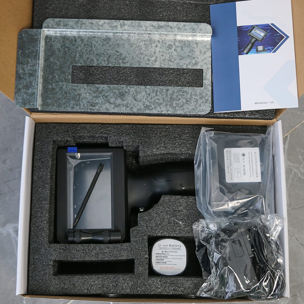 Masung MS-CHP10, Tragbarer Handtintenstrahldrucker zum Drucken von QR-Codes, Barcodes und Daten - Image 6