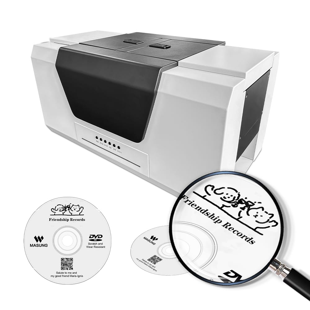 Masung MS-550A CD-Duplikator und Drucker mit integriertem CD-Brenner für unbeaufsichtigtes Brennen und Drucken von Discs in großen Stückzahlen - Image 3