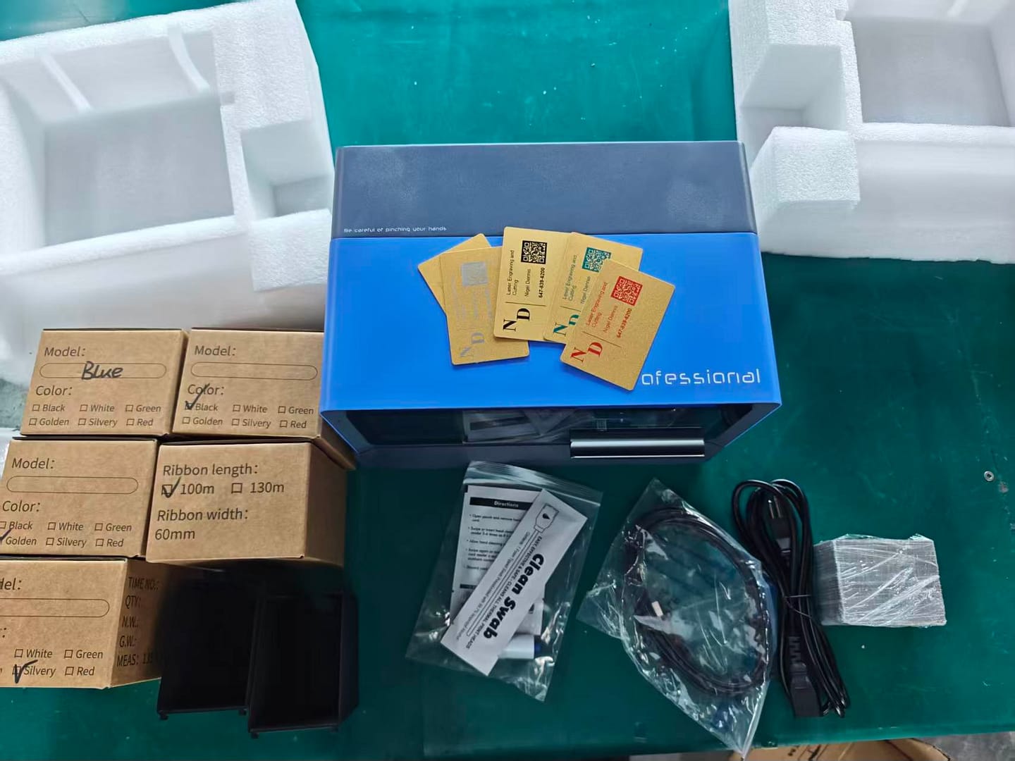 Masung MS-ZK650-M6 Drucker für Metall- und Aluminium-Typenschilder - Image 4