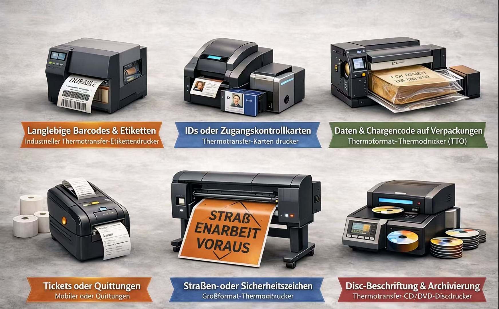 Was ist eine Thermotransfer-Druckmaschine?
