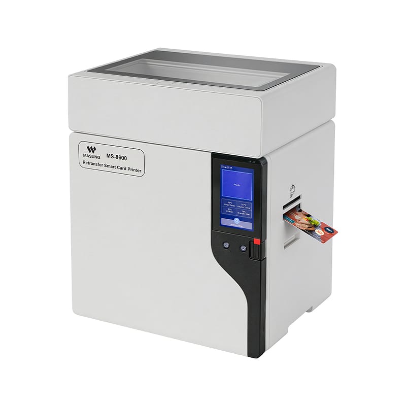 Masung MS-8600 Industrietauglicher 600-DPI-Farb-Retransfer-PVC-Kartendrucker