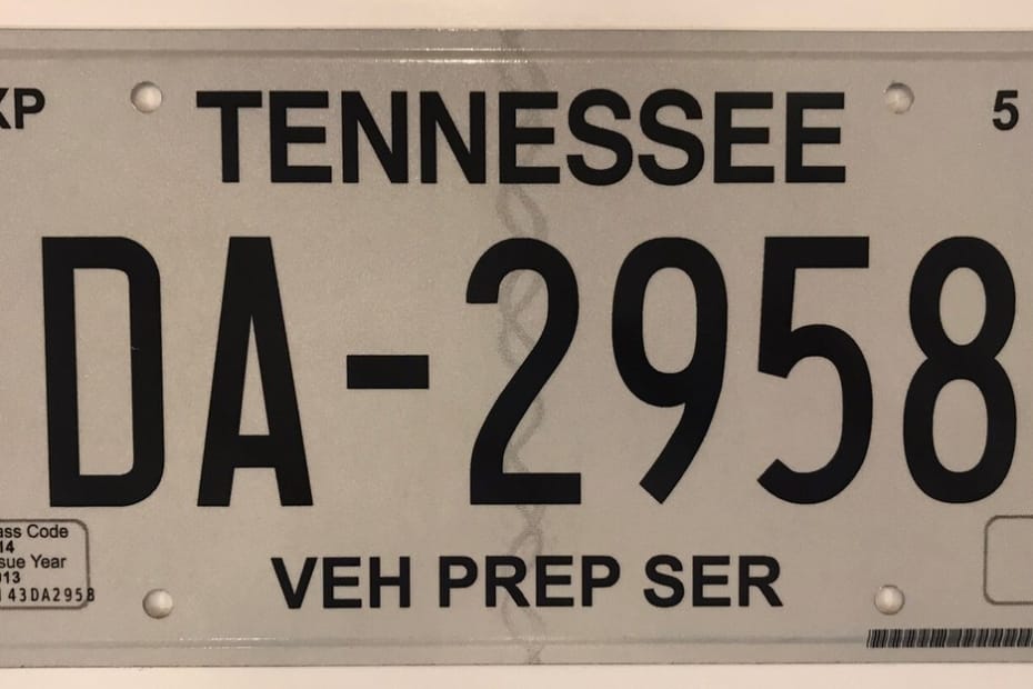 Wie druckt man ein temporäres Nummernschild?